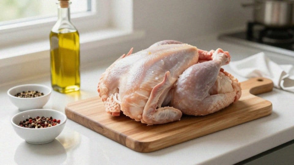 Kiedy natrzeć indyka oliwą i przyprawami?