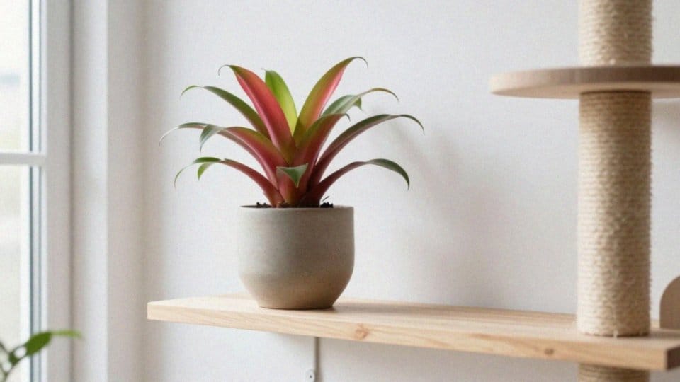 Jak uprawiać bromelię mając kota w domu?
