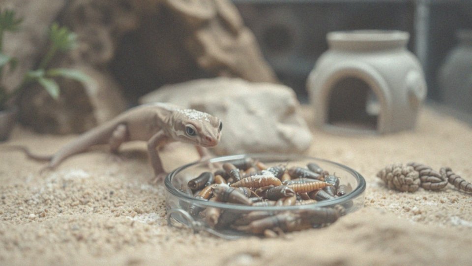 Jakie witaminy są konieczne w diecie gekona lamparciego?