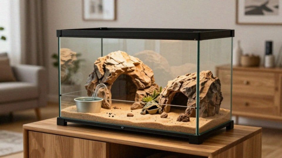 Czy terrarium 60×40×40 wystarczy dla gekona?