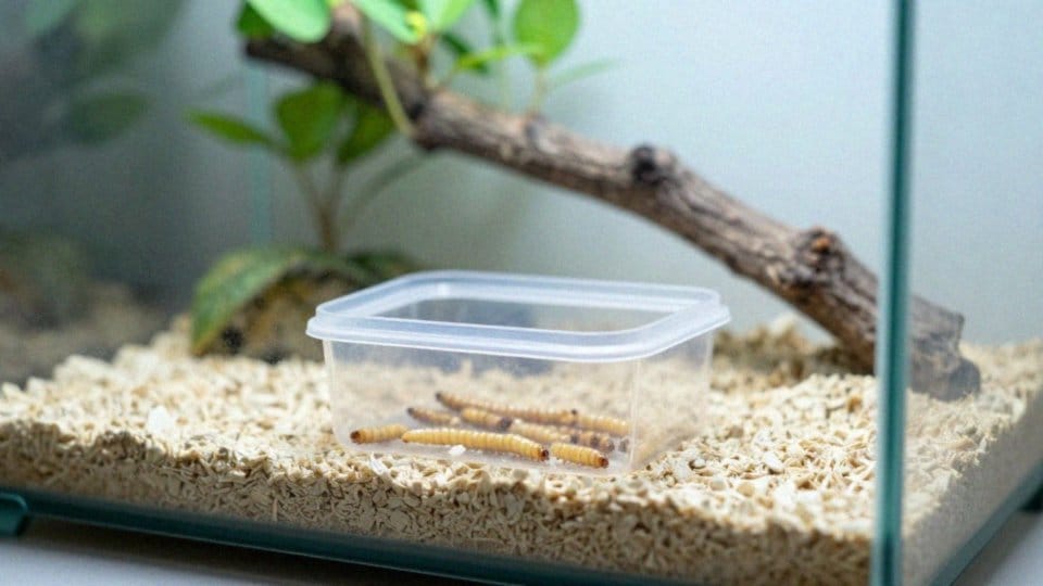 Co zrobić z poczwarkami w terrarium?