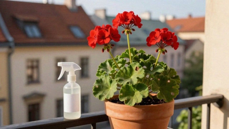 Jak odbudować pelargonie po żerowaniu?