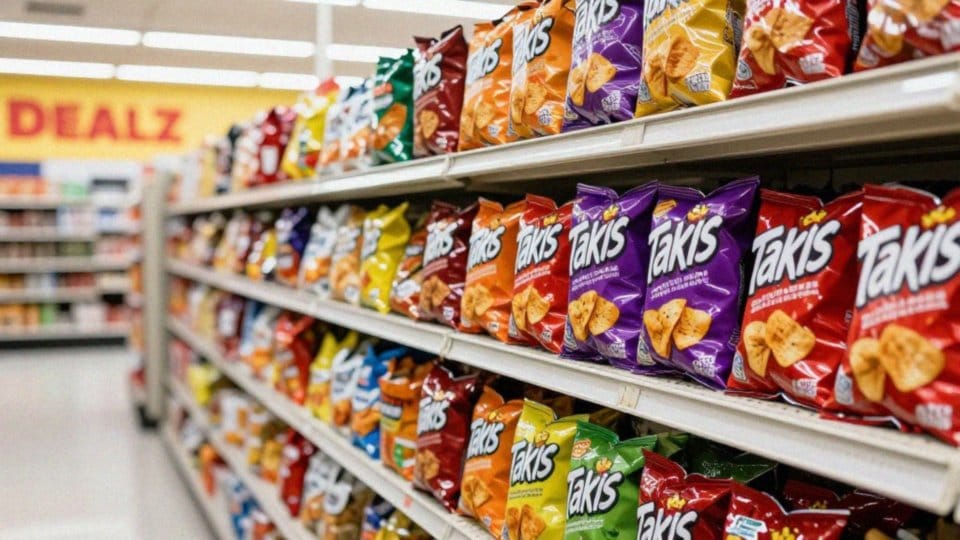 Które smaki Takis znajdę w Dealz?