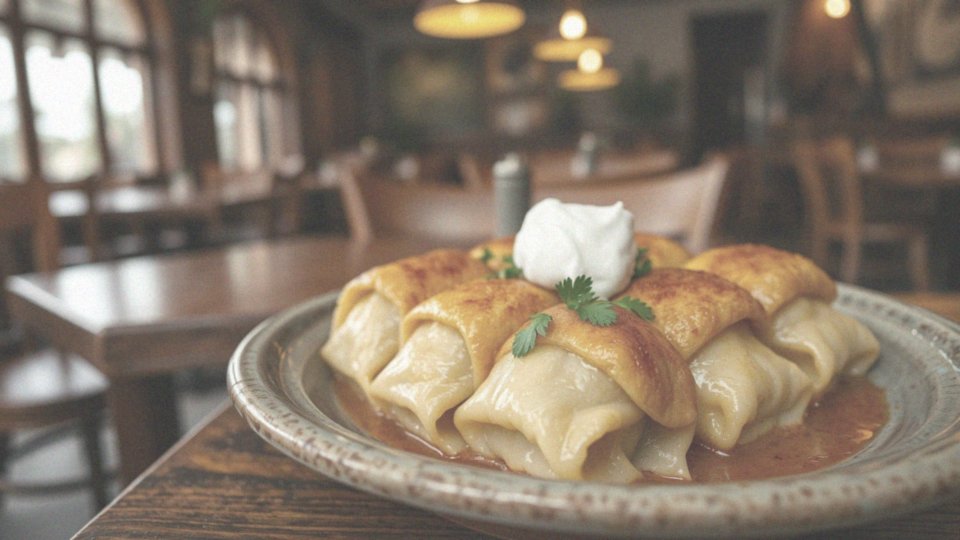 Jakie kulinarne atrakcje oferują gołąbki w Bistro?