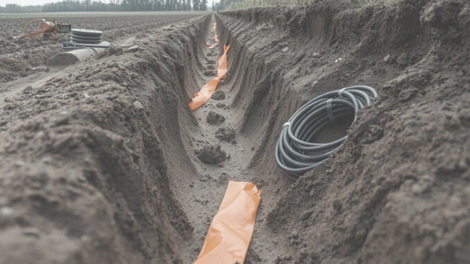 Jak prawidłowo wykonywać montaż kabli energetycznych w ziemi?