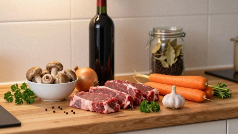 Jakie składniki są potrzebne do sztufady wołowej?