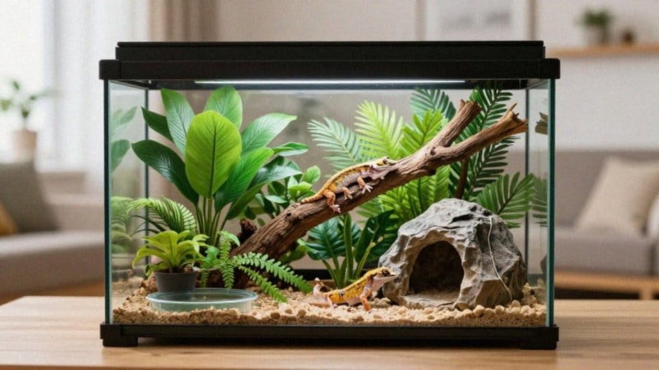 Ile powinno mieć terrarium dla gekona?