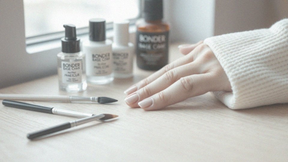 Jak bonder zwiększa przyczepność manicure hybrydowego?
