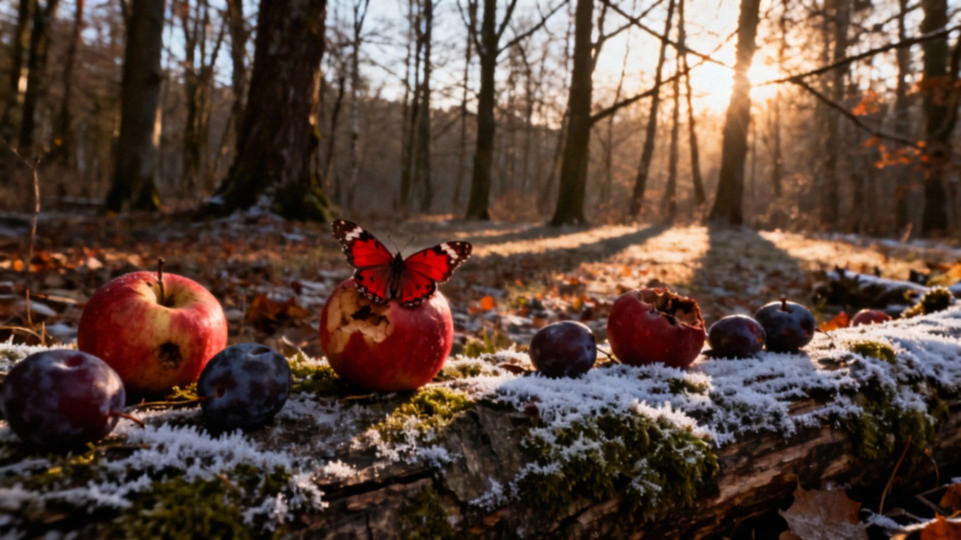 Co jedzą motyle zimą? Jak im pomóc przetrwać mrozy?