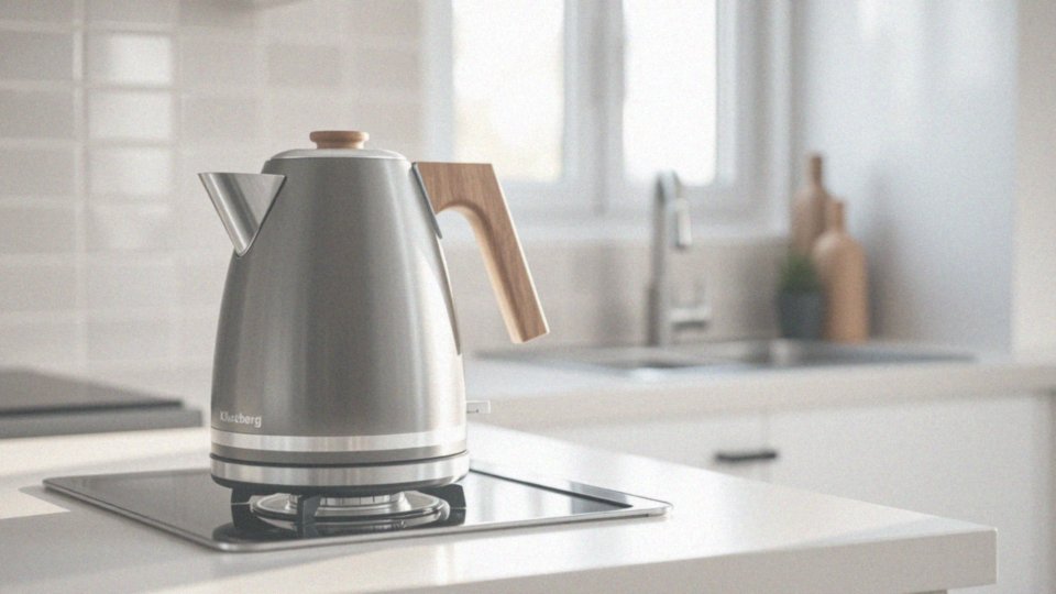 Czajnik Klausberg 3L – nowoczesny design i wygodne użytkowanie