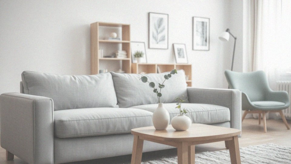 Jakie meble do szarej kanapy – porady i inspiracje aranżacyjne