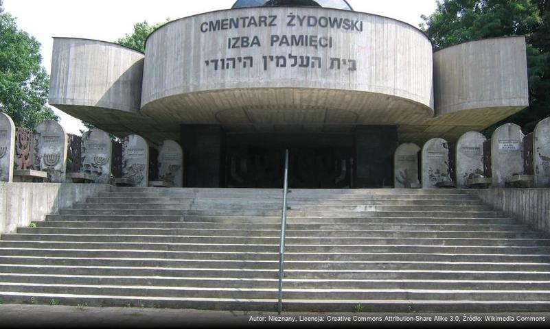 Synagoga na nowym cmentarzu żydowskim w Lublinie