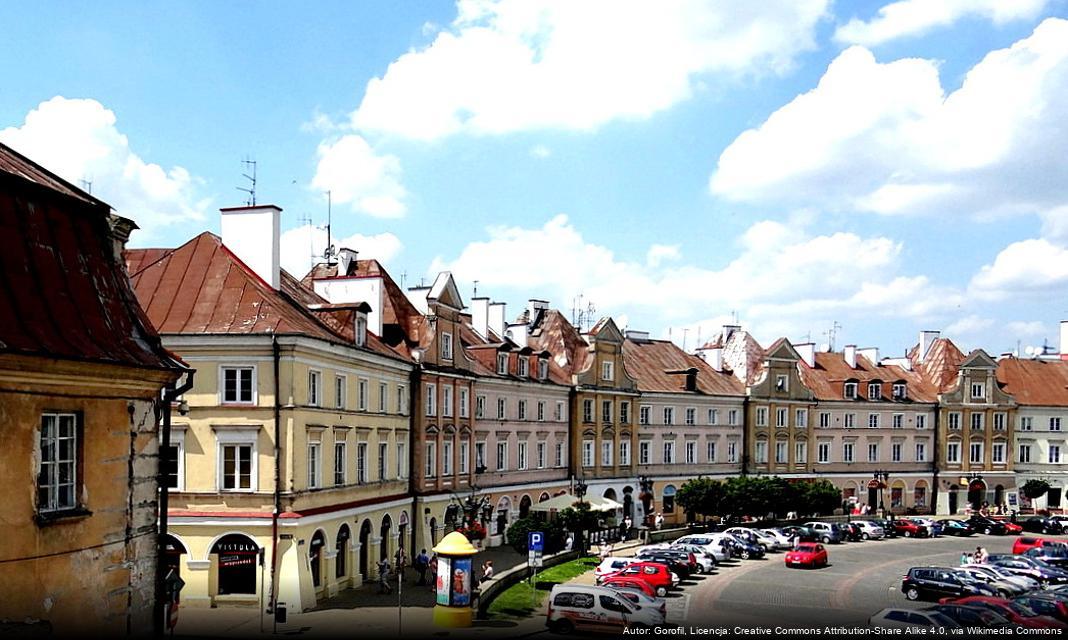 Lublin w patriotycznych barwach z okazji 11 listopada